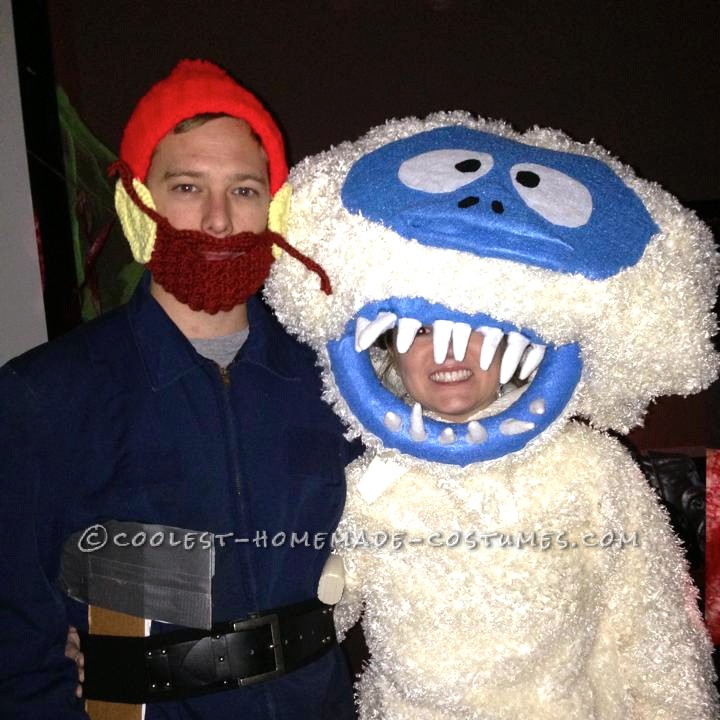 Yukon Cornelius and the Bumble Homemade Couple Costume