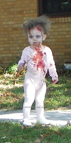 Sweet Little Bloody Zombie Ballerina Toddler Costume