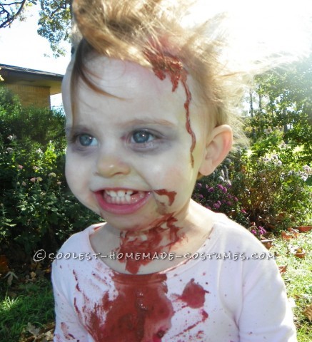 Sweet Little Bloody Zombie Ballerina Toddler Costume