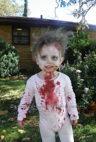 Sweet Little Bloody Zombie Ballerina Toddler Costume