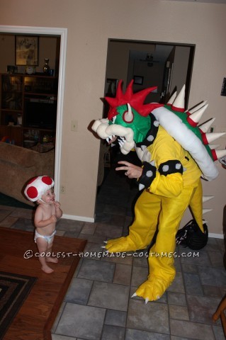 Cool Homemade Super Mario Family Costume