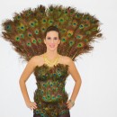 The Best Ladies Proud Peacock Costume!