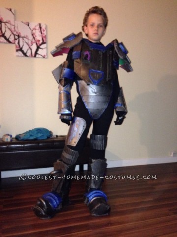 Cyborg Halloween Costume for 11 Year Old Boy