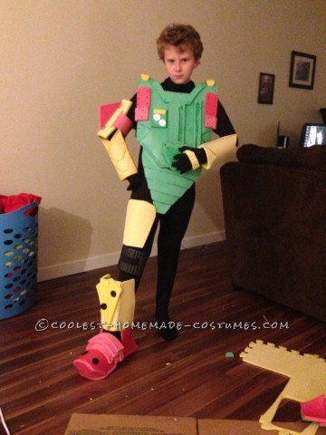Cyborg Halloween Costume for 11 Year Old Boy