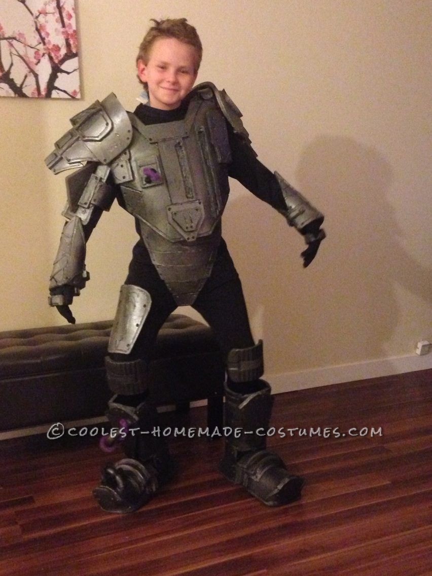 Cyborg Halloween Costume for 11 Year Old Boy