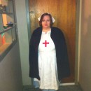Homemade 1920's Nurse Costume for Office Halloween Party