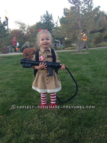 Cute Toddler Ghost Buster Costume