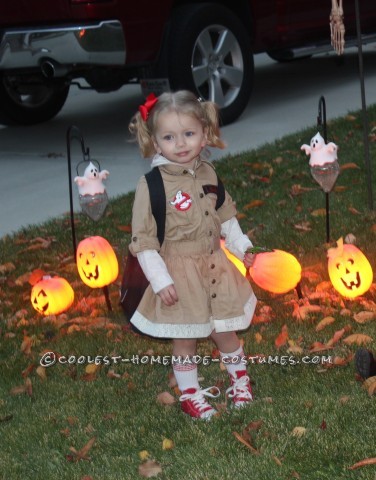 Cute Toddler Ghost Buster Costume