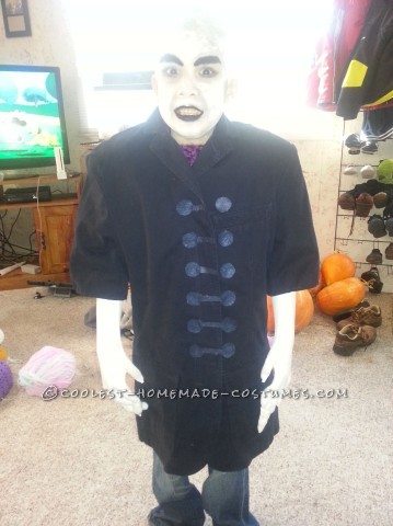 Nosferatu: Scary Homemade 6 Year Old Vampire Costume