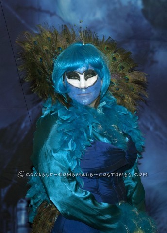 Elegant Madam Peacock Costume