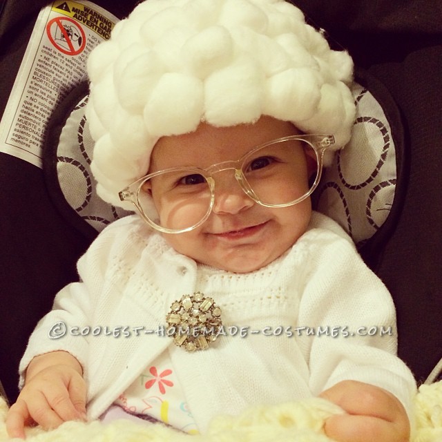Cute Baby Halloween Costume: Sophia from the Golden Girls!