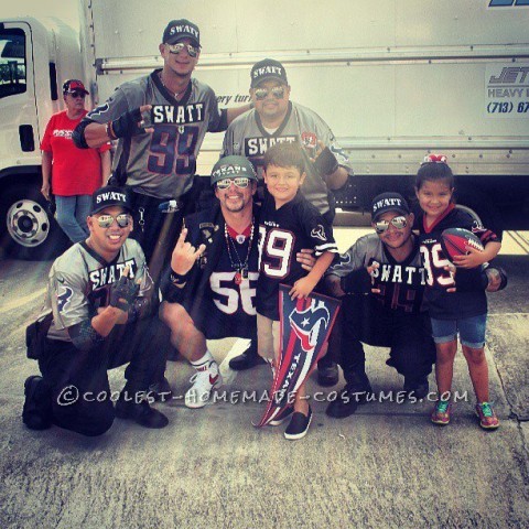 Six Year Old Dressed up as Houston Texan's Super Fan - General 