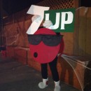 Coolest 7-Up Cool Spot Costume