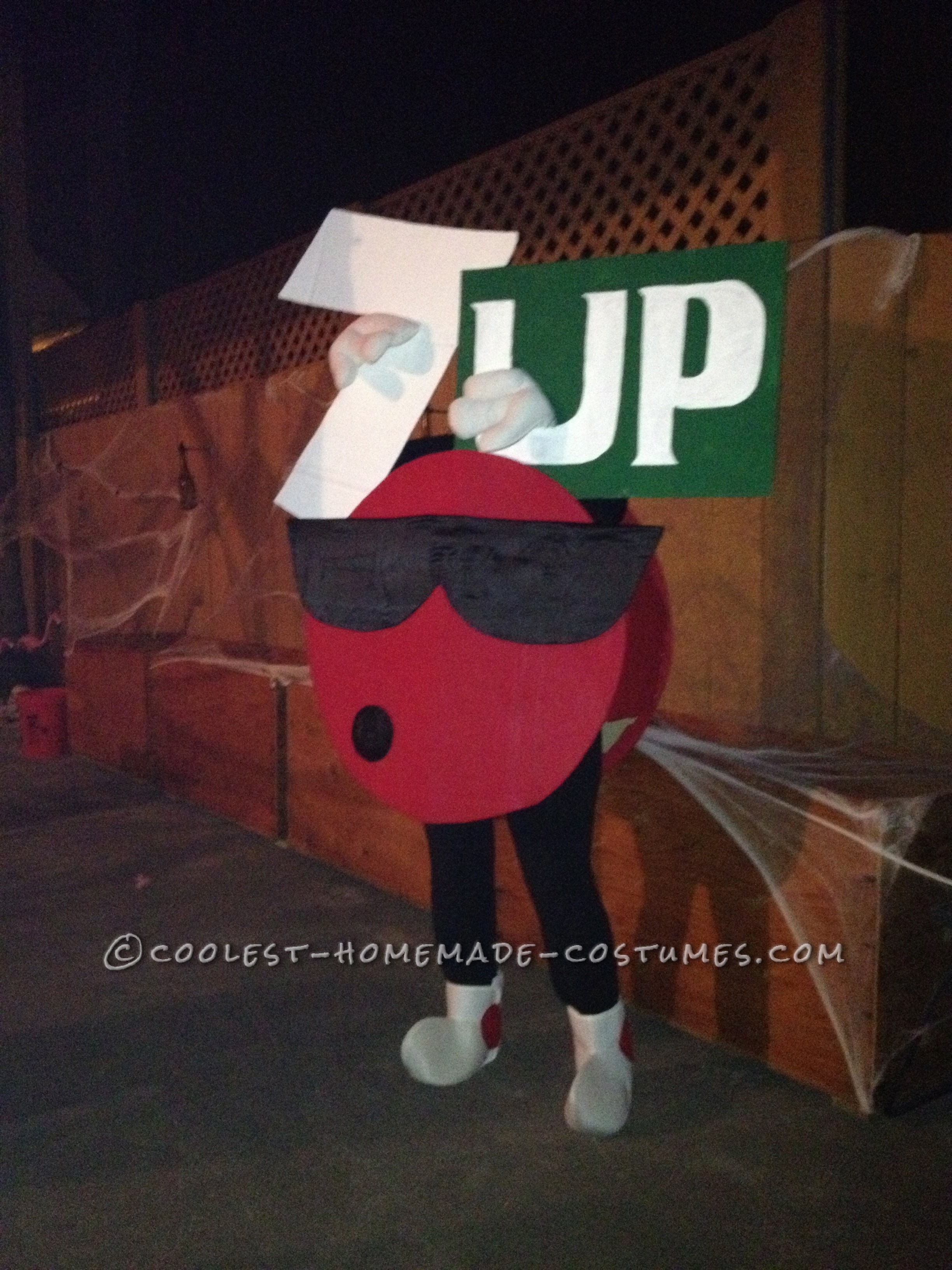 Coolest 7-Up Cool Spot Costume
