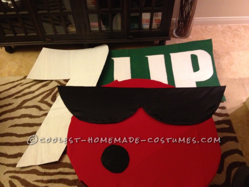 Sunglasses & Mouth & 7-Up Sign & Gloves & Boots & Front