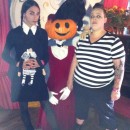 Gender-Swapped Wednesday and Pugsley Addams Couple Costume