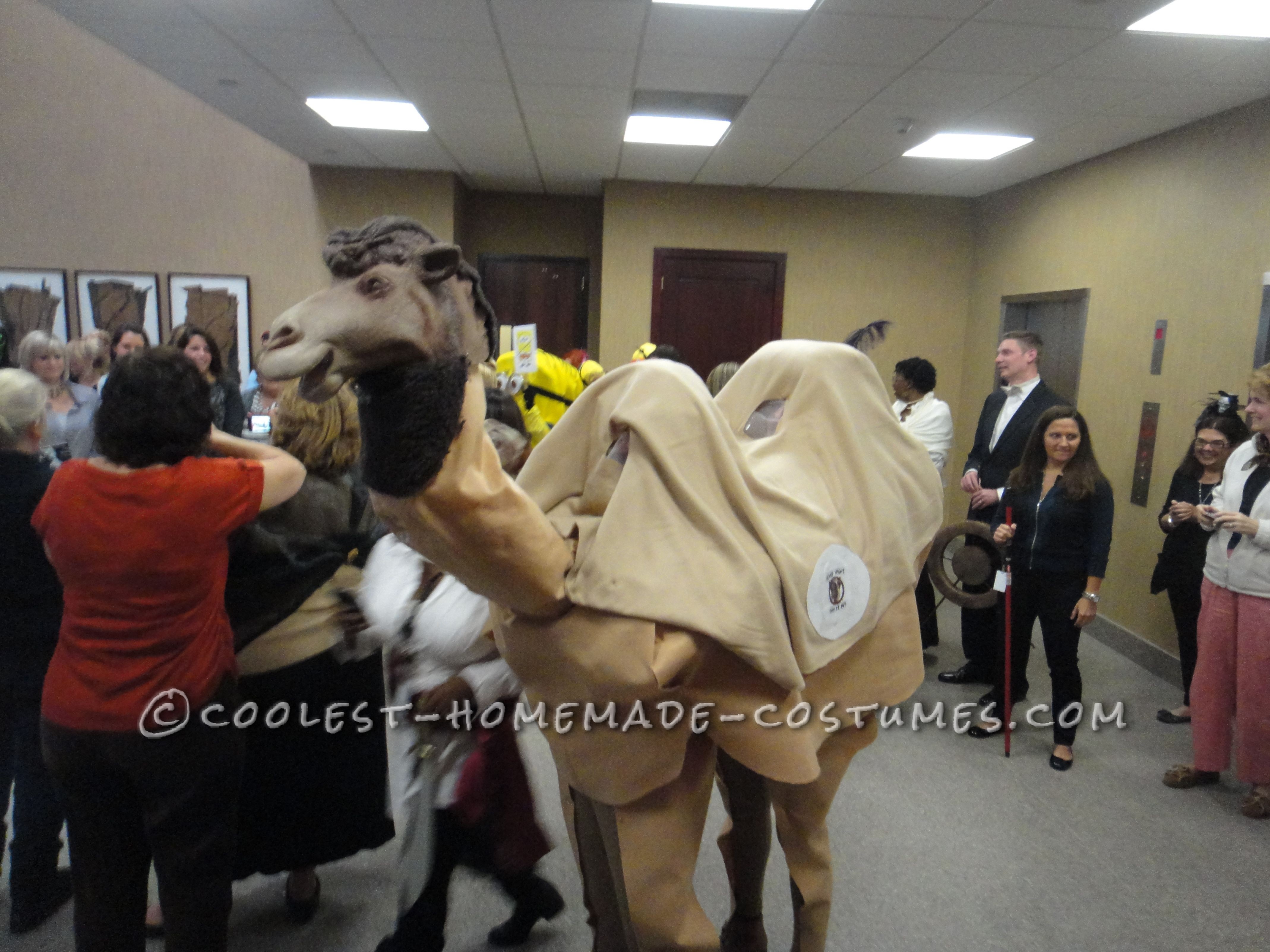 Fun Double-Hump Couple Camel Costume