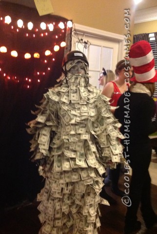 Coolest Homemade Geico Money [Wo]Man Costume