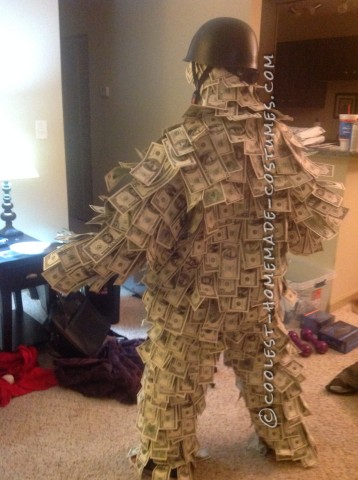 Coolest Homemade Geico Money [Wo]Man Costume