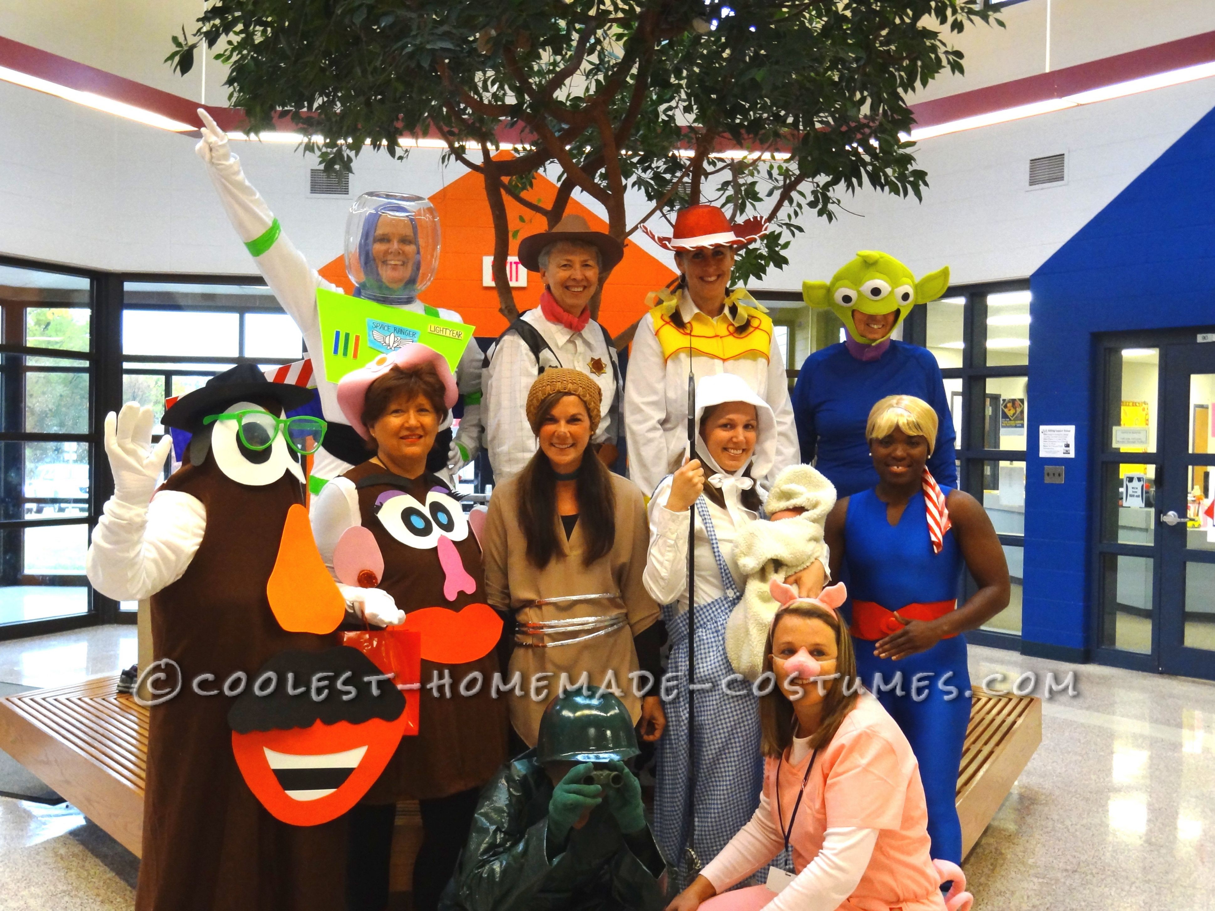 Group Toy Story Halloween Costumes