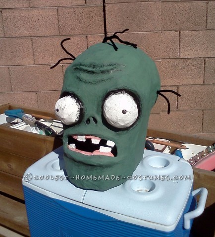 Coolest Homemade Plants Vs. Zombies Costume