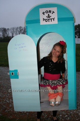 Cool Port-A-Potty Halloween Costume