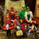 Coolest Mario Kart Family Halloween Costume