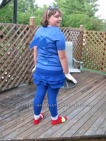Girly Sonic the Hedgehog Costume