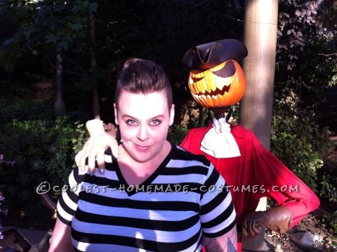 Gender-Swapped Wednesday and Pugsley Addams Couple Costume