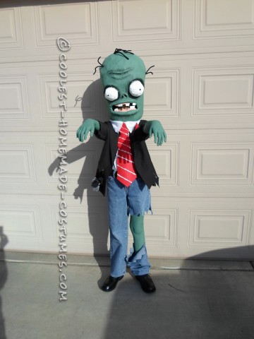 Adults PLANTS VS ZOMBIES Zombie Costume