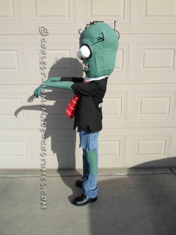 Coolest Homemade Plants Vs. Zombies Costume