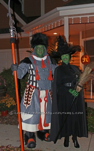 Ambitious Homemade Winkie Costume - The Witch's Guard from Wizard of Oz