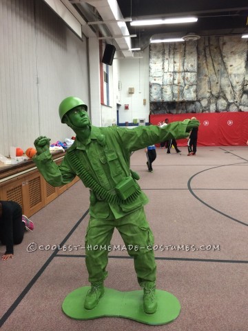 DIY Halloween Costume Idea: A Plastic Toy Soldier Comes to Life!