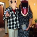 Cool DIY Adam and Barbara Maitland Couple Costume