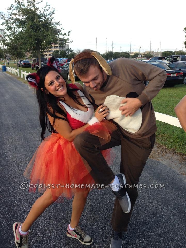 Adorable Couples Costume: The Fox and the Hound