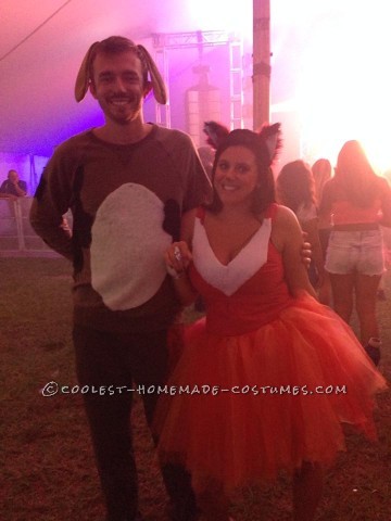 Adorable Couples Costume: The Fox and the Hound