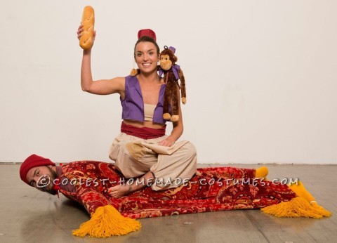 Every Aladdin Needs a Carpet Couple Halloween Costume