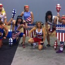 Coolest American Gladiators Group Halloween Costume