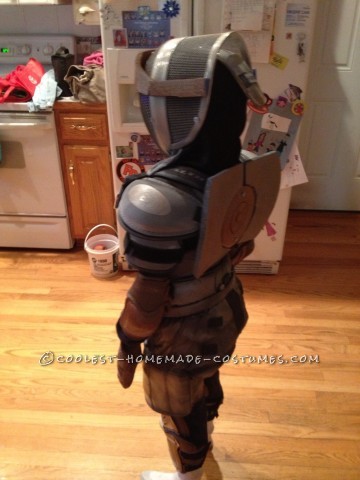 Cool Homemade Boy's Costume: Atom from Real Steel