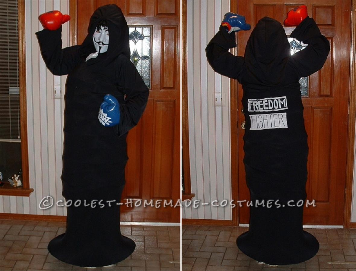 Anonymous Hacktivist Costume (No One Got it, Do You?)