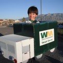 Cardboard Box Garbage Truck Costume