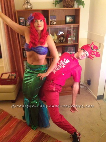 Homemade Ariel Costume (for a High School Principal!)