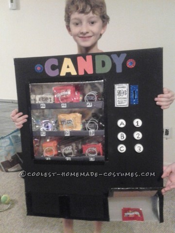 Awesome Light-Up Vending Machine Costume