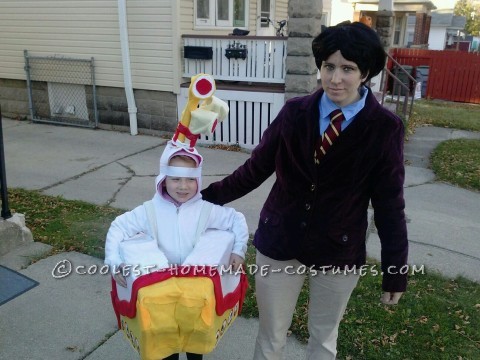 Awesome Yellow Submarine Costume for a 5-Year Old Girl