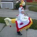 Awesome Yellow Submarine Costume for a 5-Year Old Girl