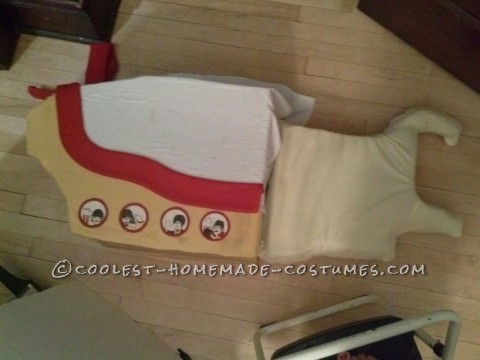 Awesome Yellow Submarine Costume for a 5-Year Old Girl