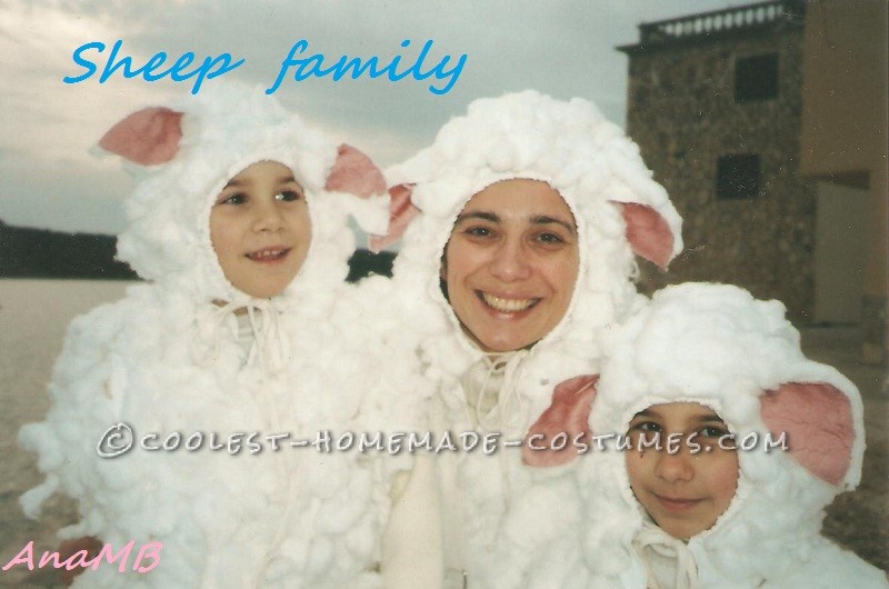 Family of Sheep Costumes