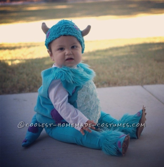 Baby Sully Halloween Costume (Together with Mommy Mike Wazowski)