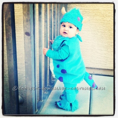 Baby Sully Halloween Costume (Together with Mommy Mike Wazowski)