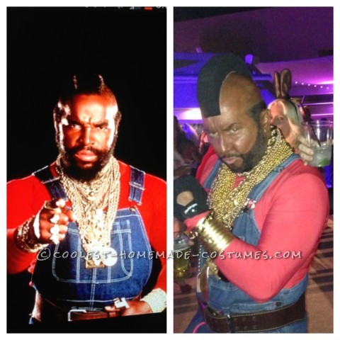 Bad Ass Mr.T Halloween Costume